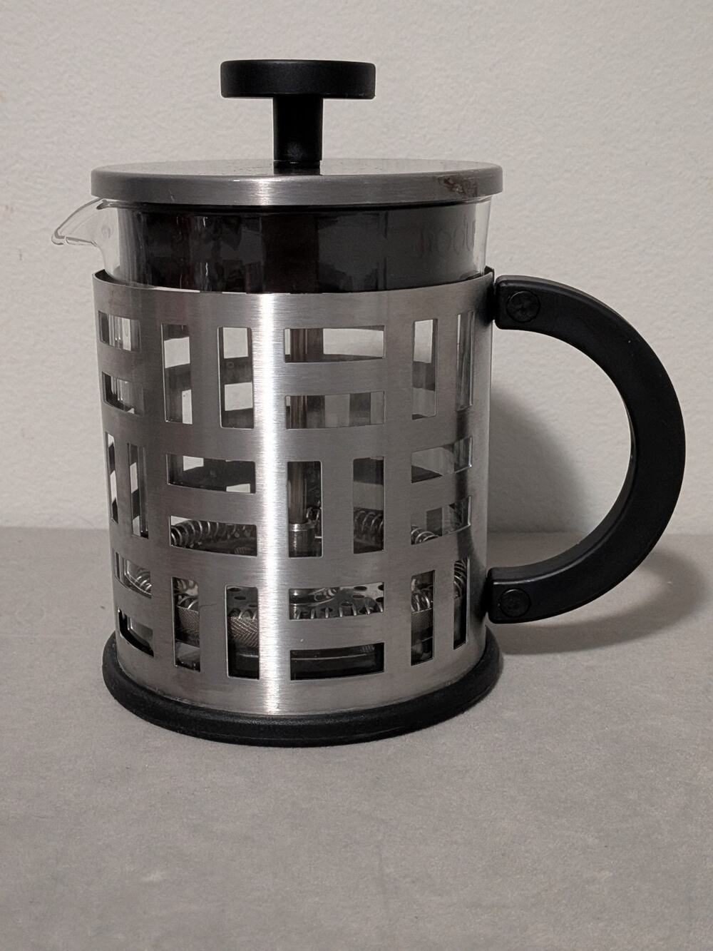 Bodum Eileen 4-Cup French Press Coffee Maker - 17 oz Stainless Steel Chrome